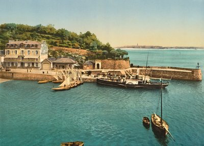 Dziób Doliny, Dinard, 1890-1900 autorstwa French Photographer