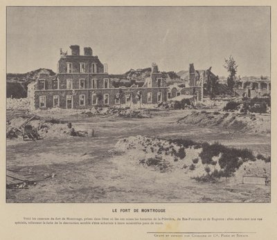 Komuna Paryska, Fort De Montrouge (zdjęcie czarno-białe) autorstwa French Photographer