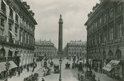 La Place Vendome, The Place Vendome (fotograwiura) autorstwa French Photographer