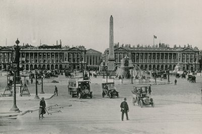 La Place de la Concorde, Miejsce Zgody (fotograwiura) autorstwa French Photographer