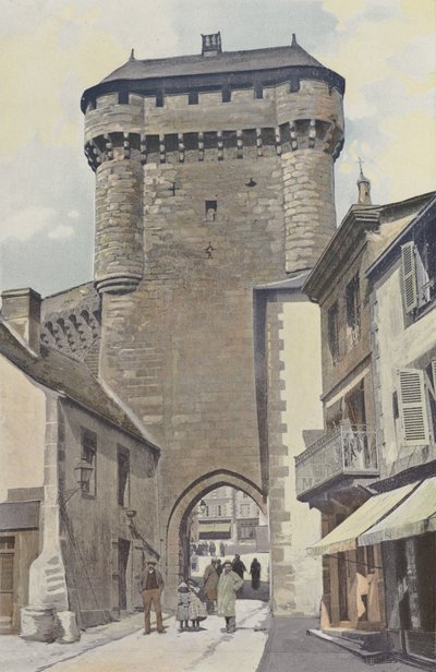 La Souterraine, brama miejska, widok z zewnątrz autorstwa French Photographer