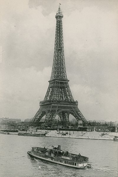 La Tour Eiffel, Wieża Eiffla (fotograwiura) autorstwa French Photographer