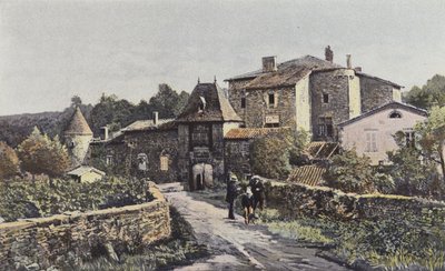 Lacenas, Château du Sou autorstwa French Photographer