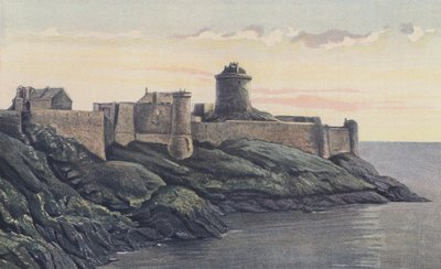 Fort La Latte, widok z E autorstwa French Photographer