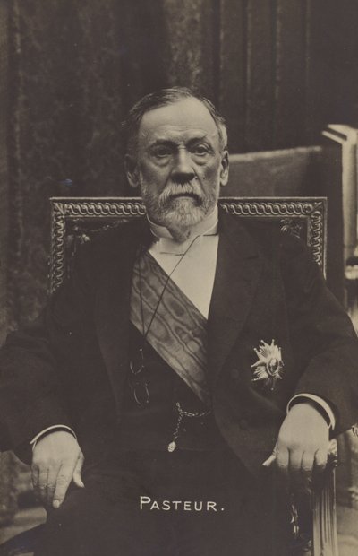 Ludwik Pasteur (1822-1895), francuski chemik i mikrobiolog autorstwa French Photographer