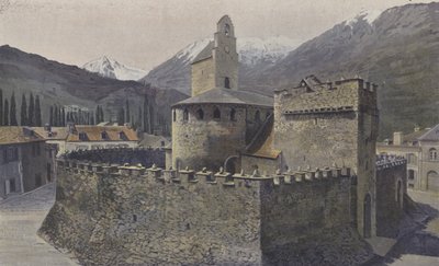 Luz, Kościół Templariuszy, Razem S E autorstwa French Photographer