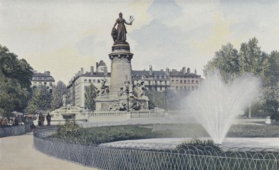 Lyon, Place Carnot autorstwa French Photographer