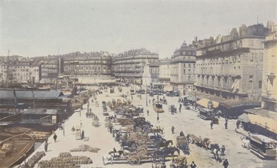 Marsylia, Quai de la Fraternite autorstwa French Photographer