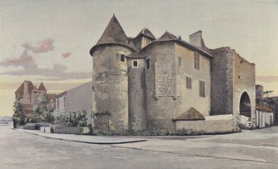 Mennetou-sur-Cher, zamek, widok E autorstwa French Photographer