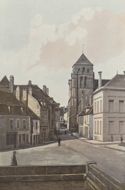 Montelimar, kościół św. Krzyża autorstwa French Photographer