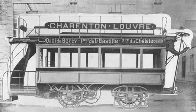 Tramwaj elektryczny N.J. Raffards, 1881 r. autorstwa French Photographer