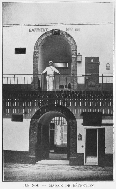 Nowa Kaledonia, Isle of Nou, House of Detention, z La Depeche Coloniale, 1903 autorstwa French Photographer