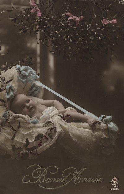 Kartka noworoczna z dzieckiem autorstwa French Photographer