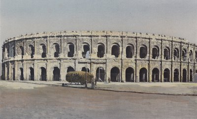 Nimes, Areny, Kompleks zewnętrzny autorstwa French Photographer