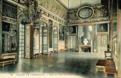 Pałac w Wersalu, Salon Oeil-De-Boeuf autorstwa French Photographer