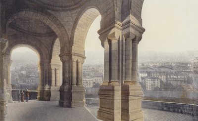 Paryż, Bazylika Najświętszego Serca, Porch autorstwa French Photographer