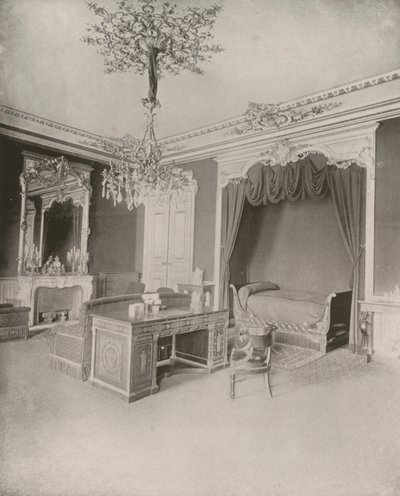 Paryż: Izba Gambetta, Palais Bourbon (zdjęcie czarno-białe) autorstwa French Photographer