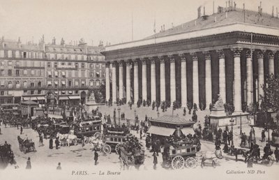 Paryż, Giełda Papierów Wartościowych autorstwa French Photographer