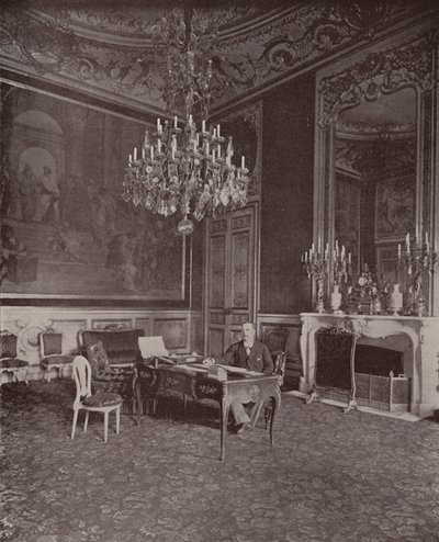 Paryż: M Casimir-Perier, prezydent Francji (zdjęcie czarno-białe) autorstwa French Photographer