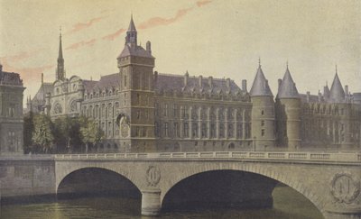 Paryż, Pałac Sprawiedliwości, Conciergerie autorstwa French Photographer