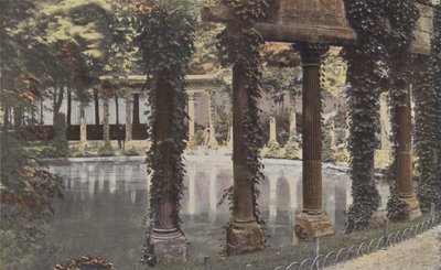 Paryż, Park Monceau, Naumachia autorstwa French Photographer