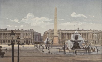 Paryż, Place de la Concorde autorstwa French Photographer
