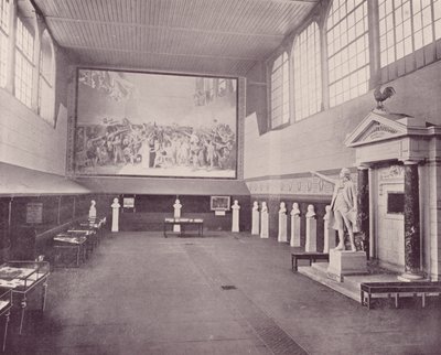 Paryż: Hala kortu tenisowego, Wersal (zdjęcie czarno-białe) autorstwa French Photographer