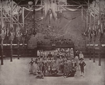 Paryż: Teatr Moulin Rouge (zdjęcie czarno-białe) autorstwa French Photographer