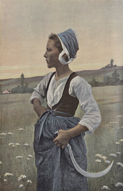 Chłop bretoński autorstwa French Photographer