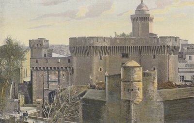 Perpignan, Le Castillet, strona zewnętrzna autorstwa French Photographer