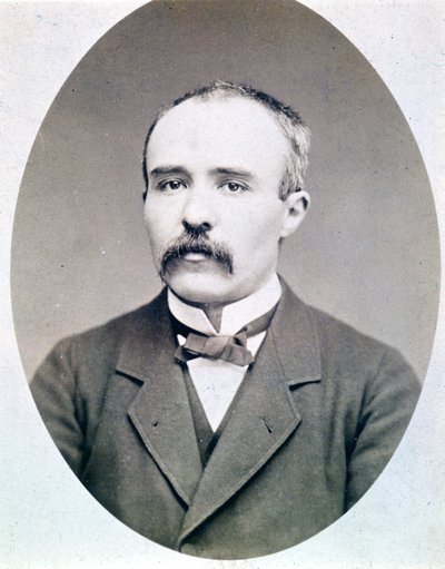 Zdjęcie Georgesa Clémenceau młodego (1841 - 1929) około 1870 - 1880. autorstwa French Photographer