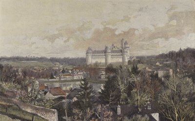 Pierrefonds, Widok ogólny ze Skały autorstwa French Photographer