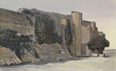 Pignan, pozostałości opactwa Vignogoul autorstwa French Photographer
