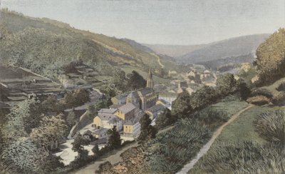 Plombieres, Widok ogólny, wzięty z E autorstwa French Photographer