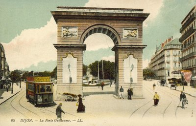 Porte Guillaume, Dijon autorstwa French Photographer