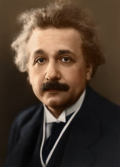 Portret Alberta Einsteina ok. 1922 (zdjęcie) autorstwa French Photographer