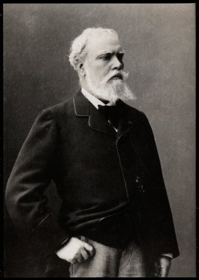 Portret Alexandre Cabanela (1823-1889), francuskiego malarza. autorstwa French Photographer
