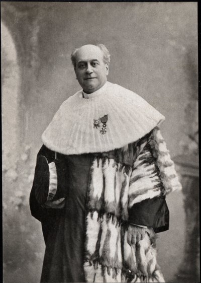 Portret Charlesa Mazeau (1825-1905), francuskiego sędziego i polityka. autorstwa French Photographer
