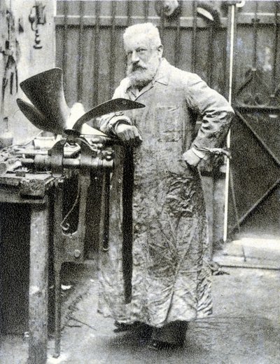 Portret Fernanda Foresta (1851 - 1914), francuskiego wynalazcy (motor, części samochodowe...) - fotografia autorstwa French Photographer