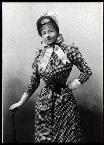 Portret Cyga (1849-1932), francuskiego pisarza. autorstwa French Photographer