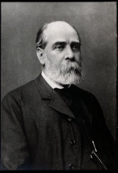 Portret Hectora Malota (1830-1907), francuskiego pisarza. autorstwa French Photographer