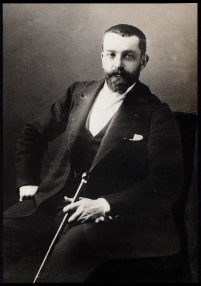 Portret Henri Gervexa (1852-1929), francuskiego malarza. autorstwa French Photographer
