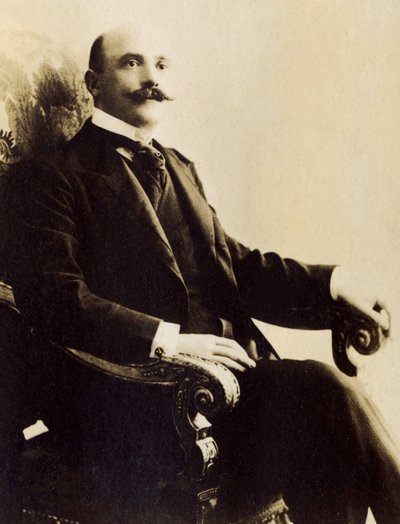 Portret Josepha Caillaux (1836-1944), francuskiego polityka. autorstwa French Photographer