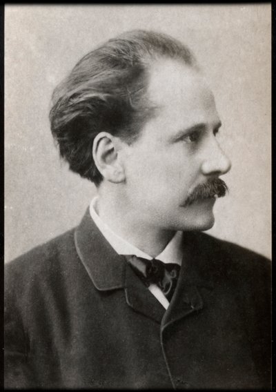 Portret Julesa Masseneta (1842-1912), francuskiego kompozytora. autorstwa French Photographer