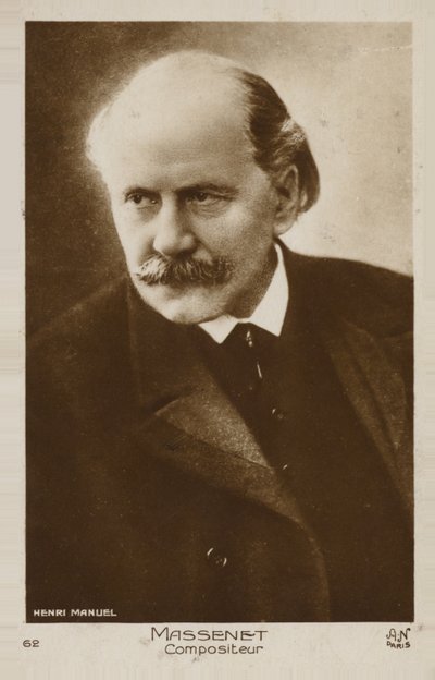 Portret Julesa Masseneta autorstwa French Photographer