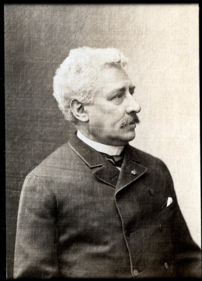 Portret Oliviera Metry (1830-1889), francuskiego dyrygenta i kompozytora. autorstwa French Photographer