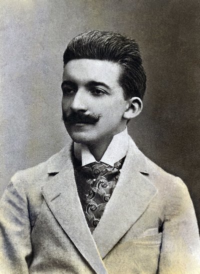 Portret Pierre Louisa dit Louys (1870-1925), francuskiego pisarza. autorstwa French Photographer