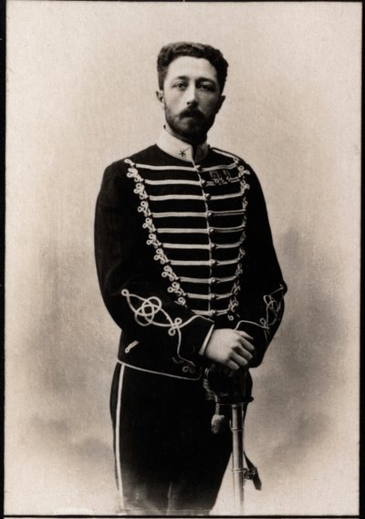 Portret księcia Eugena Szwecji (1865-1947). autorstwa French Photographer