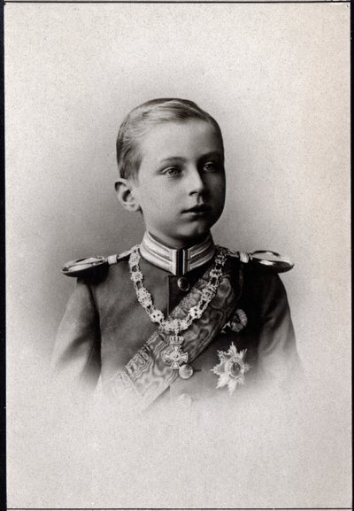 Portret księcia Oskara Prus (1888-1958). autorstwa French Photographer