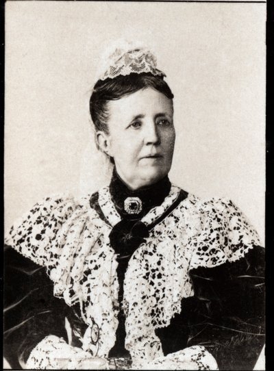 Portret Zofii z Nassau (1836-1913), królowej Szwecji i Norwegii. autorstwa French Photographer